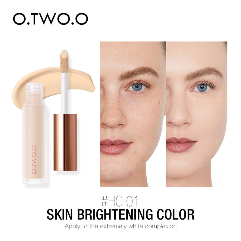 O.TWO.O Cosmetics Face Makeup High Cover Oil Control Long Lasting Liquid Concealer
