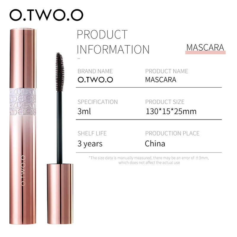 O.TWO.O Magnificent colorful styling lengthening mascara Long Lasting Curling Mascara