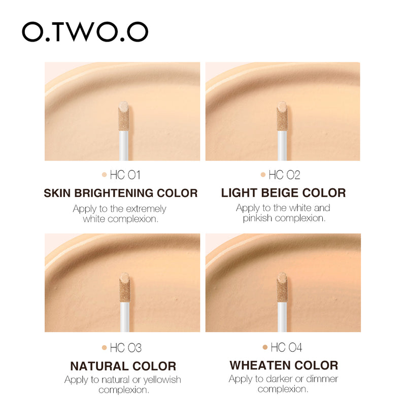 O2o Cosmetics O.TWO.O Cosmetics Face Makeup High Cover Oil Control Long Lasting Liqu