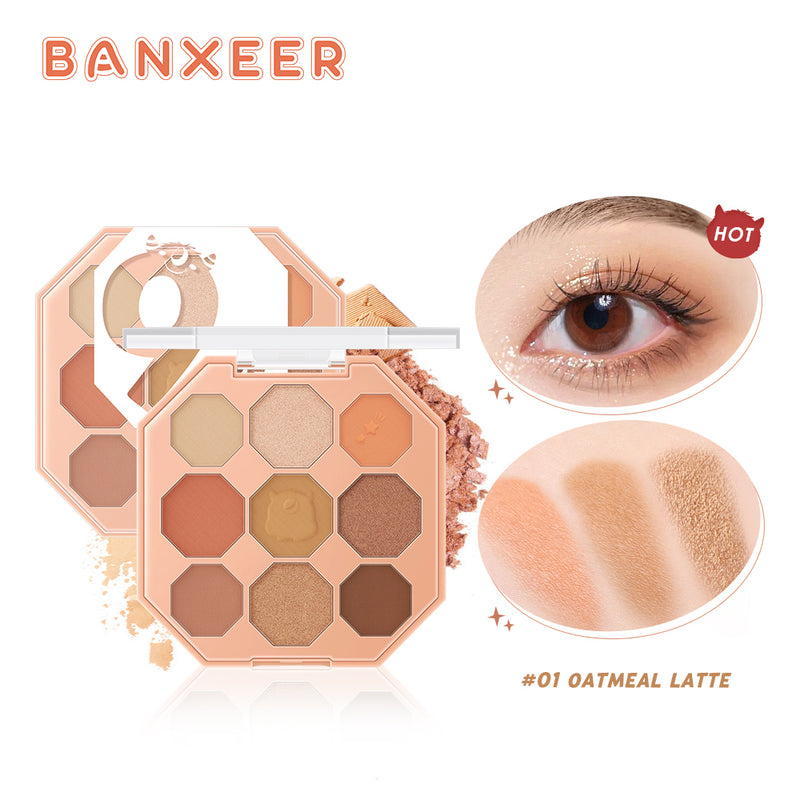 Banxeer Eyeshadow 9 Color Eye Shadow Pallete