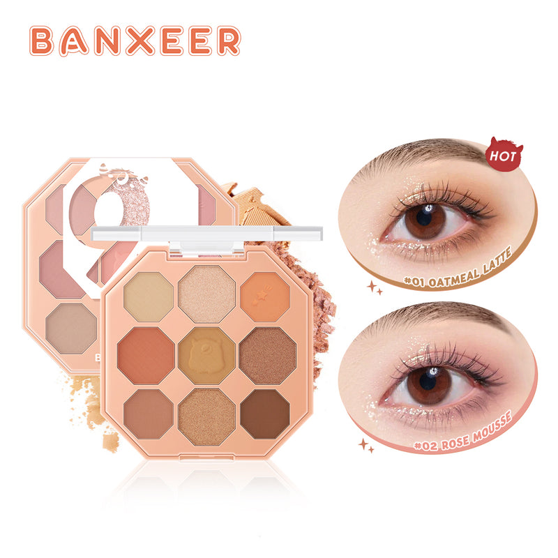 Banxeer Eyeshadow 9 Color Eye Shadow Pallete