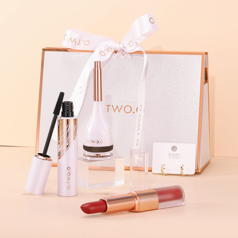 O.TWO.O Cosmetics and Makeup Set For Lip Eyebrow Eyelash