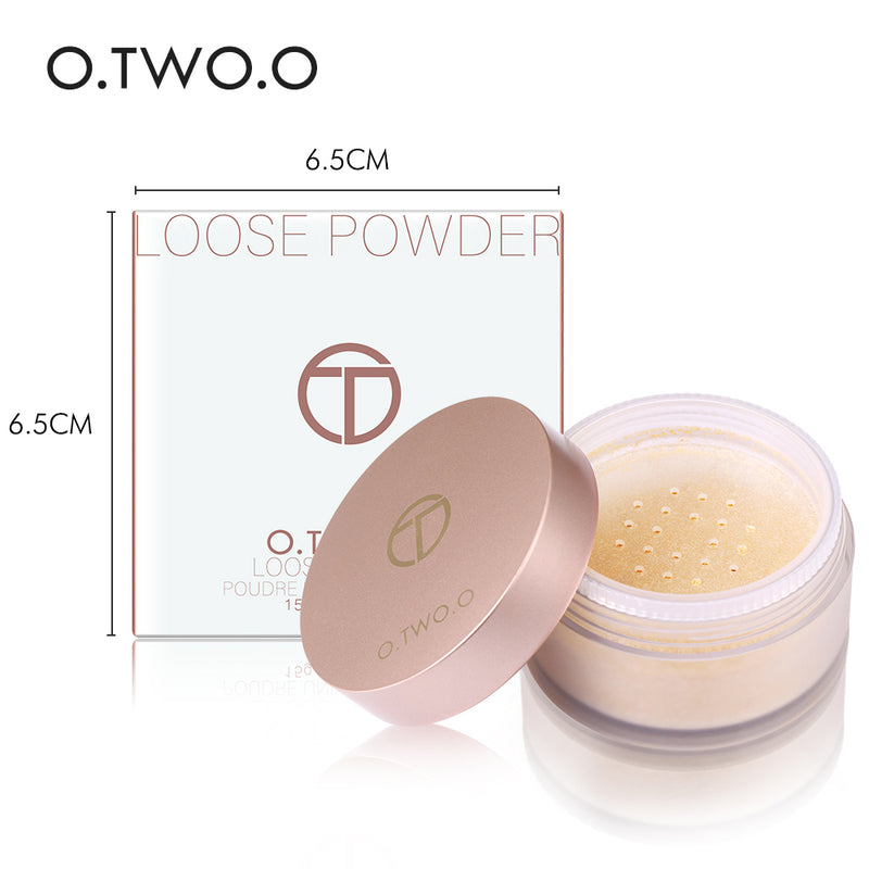 O.TWO.O Face Makeup Loose Powder Oil Control Setting Powder