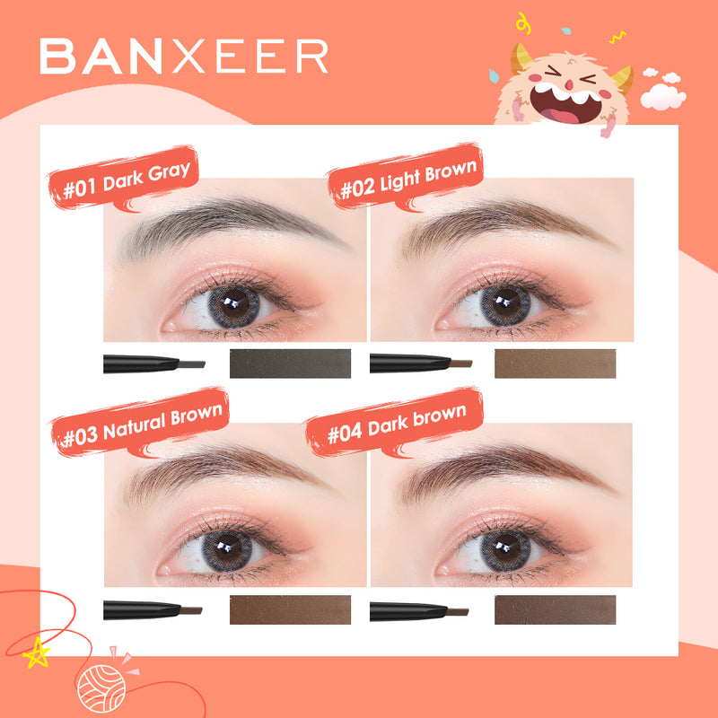 BANXEER New Arrival Wild-Furry Monster Small Triangle Eyebrow Pencil