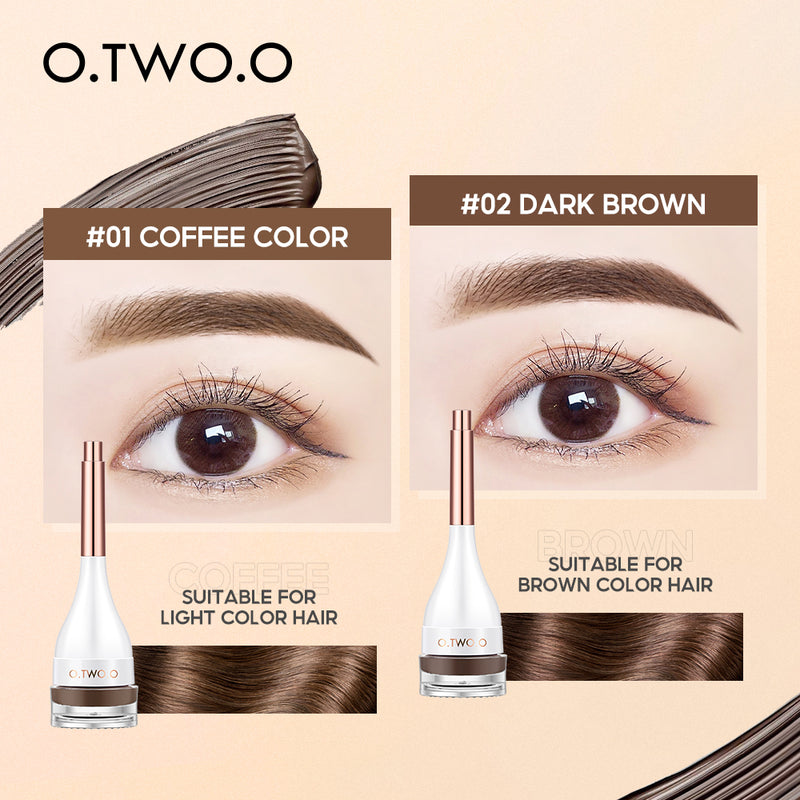 O.TWO.O New Arrival Natural Shaping Dyeing Eyebrow Cream