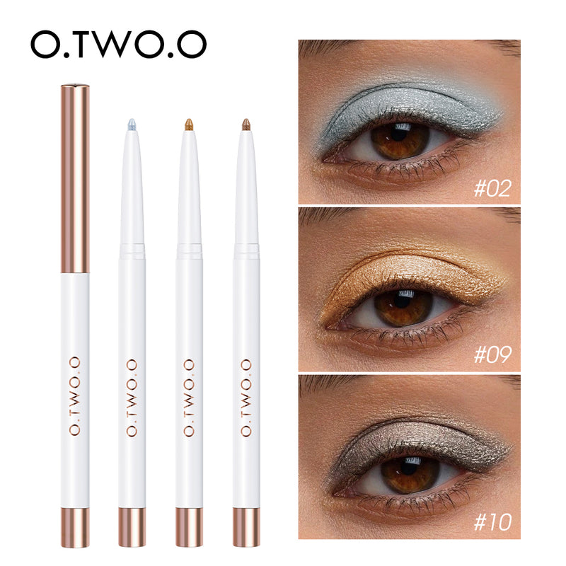 O.TWO.O New Arrival 12 Colors Eye Shadow Pencil Multi-Effect Eyeshadow Stick