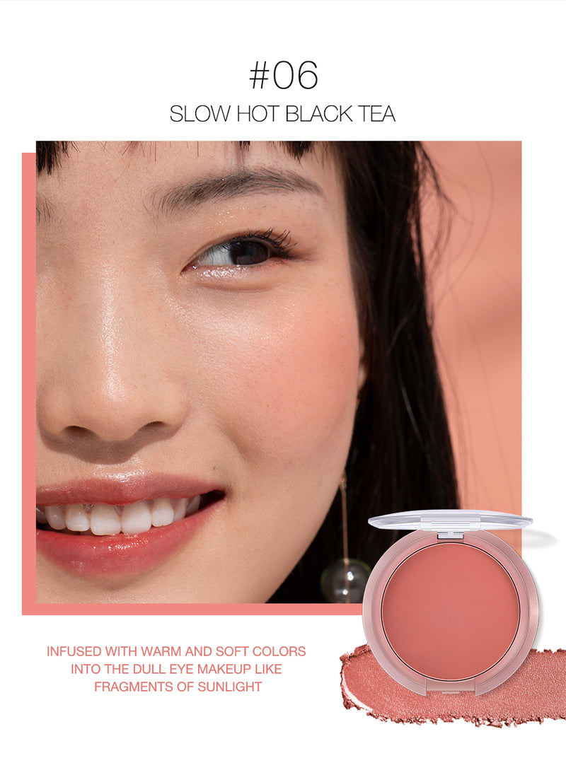 O.TWO.O Glow Color Bounce Blush Long Lasting Texture High Pigment Blush Powder Wholesale