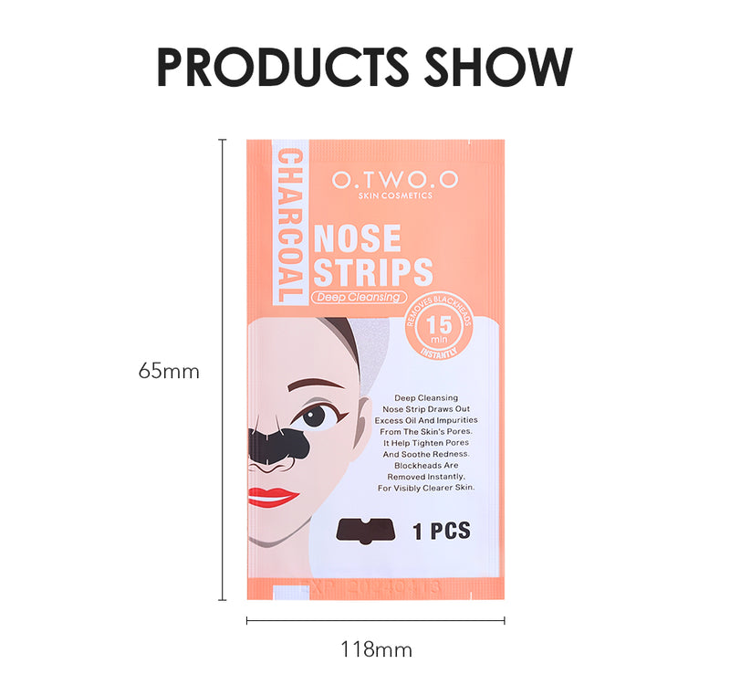 O.TWO.O Deep Cleaning Acnes Charcoal Nose Strip